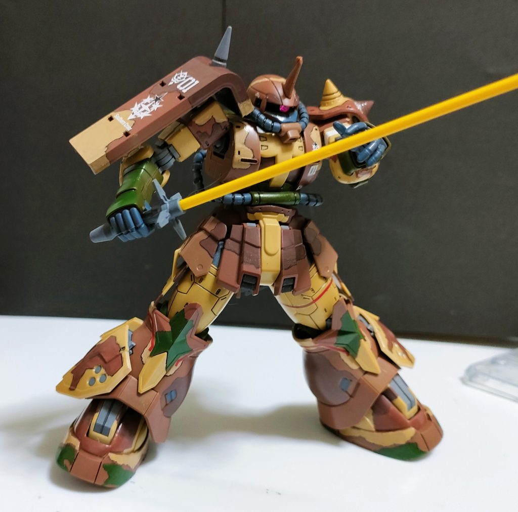 ＨＧ 1/144 高機動型ザク 地上用 エグバ機–3枚目/制作者：@Ymarl1