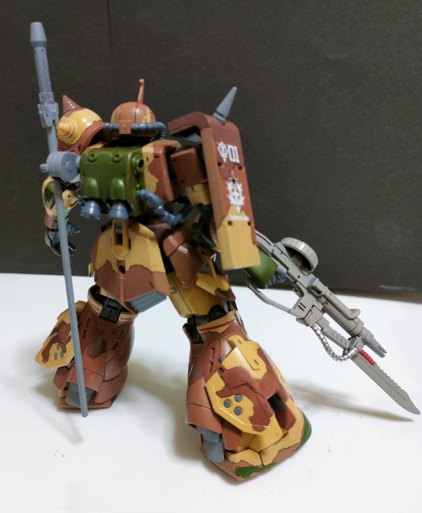 ＨＧ 1/144 高機動型ザク 地上用 エグバ機–5枚目/制作者：@Ymarl1