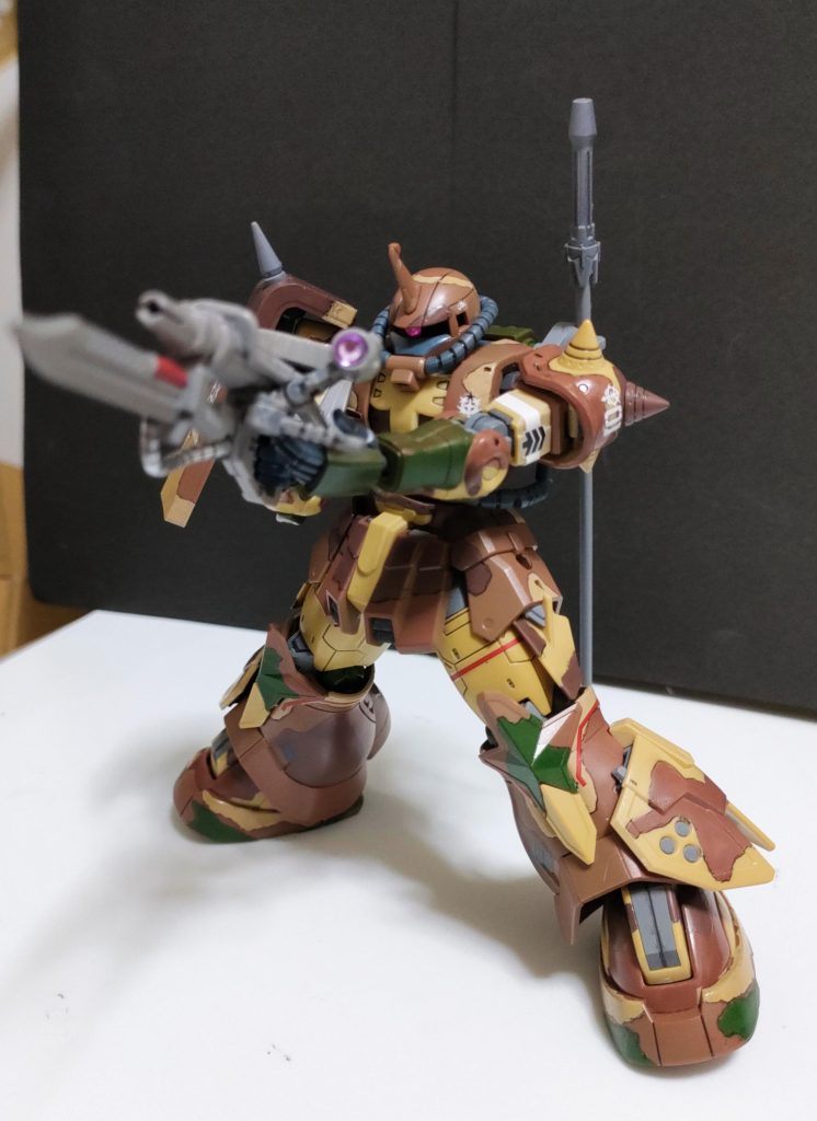 ＨＧ 1/144 高機動型ザク 地上用 エグバ機–2枚目/制作者：@Ymarl1