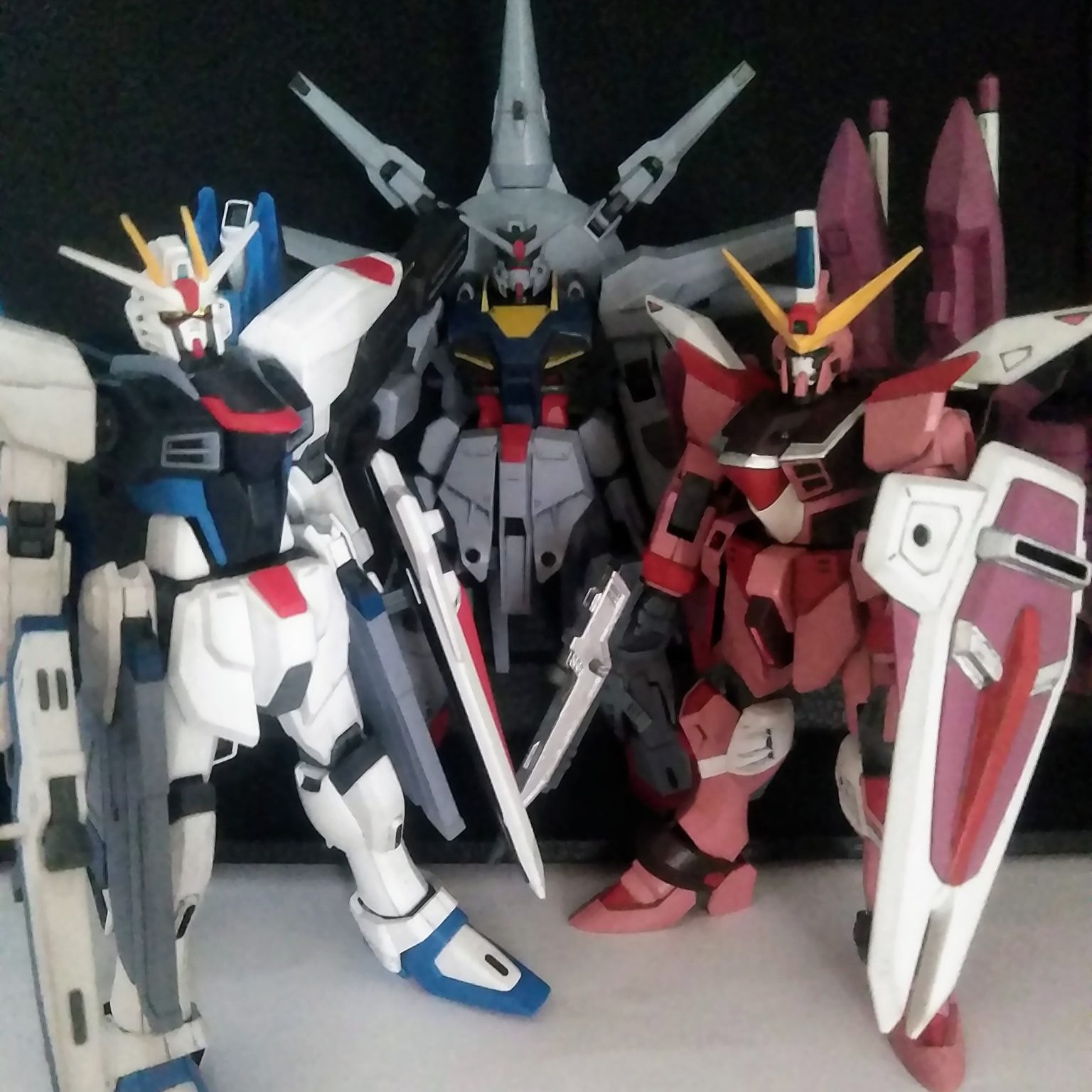 HGCE フリーダム ガンダム & HG ジャスティス ガンダム & HG