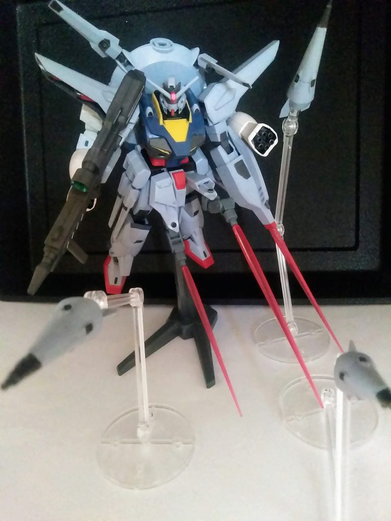 『隠し腕』生やしてみました。😁自分この状況を観て、『キングギドラが空から街を襲撃している。』と妄想してしまいました。