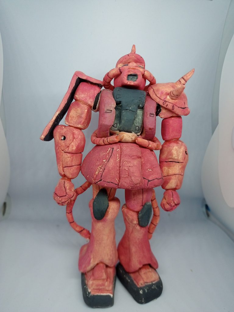 旧キットをモデルにしました。顔が超むずかったです。