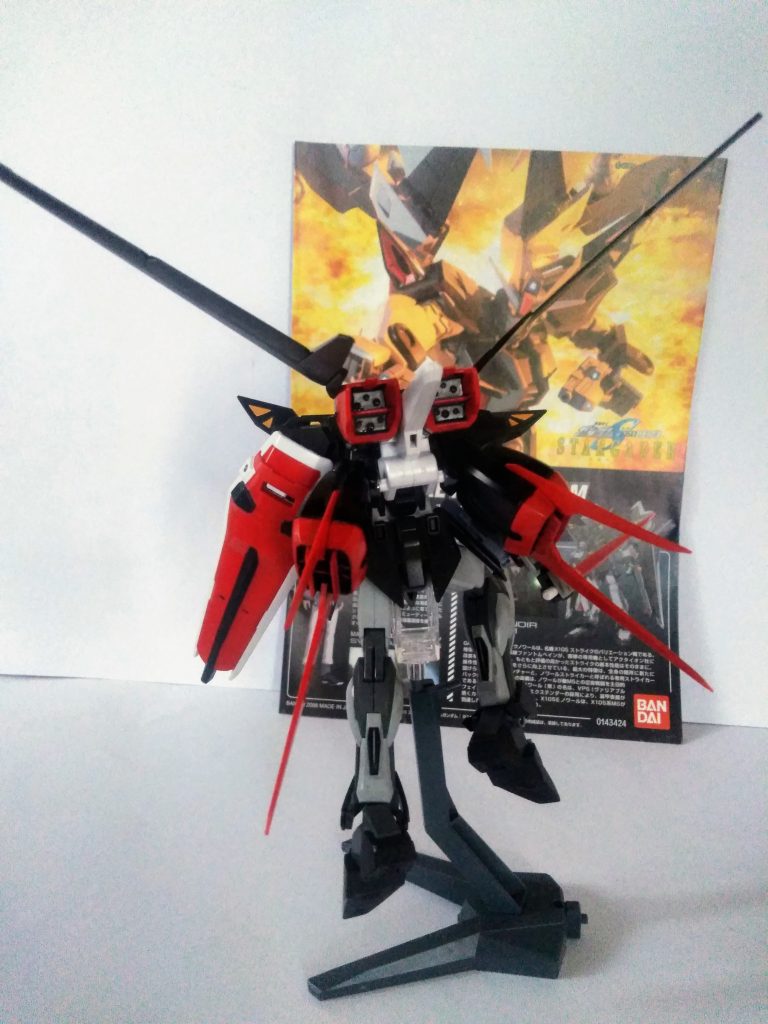 この子、設定画を見た時に一目惚れしまして、発売日を待ち焦がれたものでした🤗『エール ストライカー + X 100 系シールド』