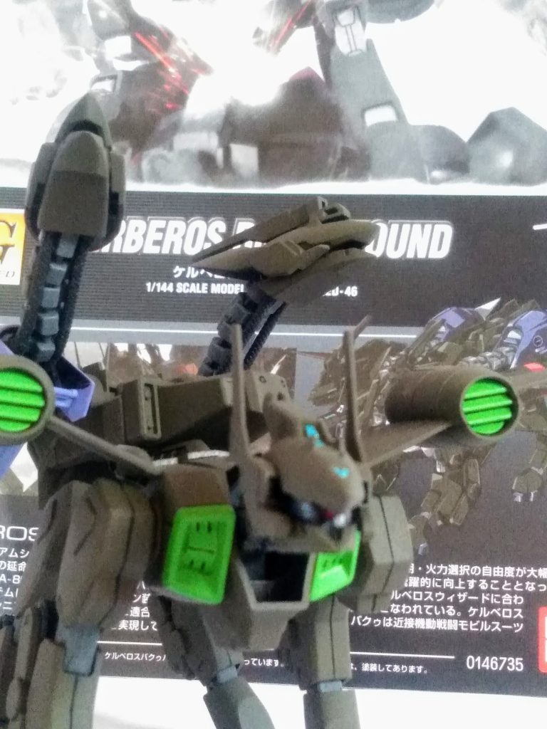 見辛いけれど『モノアイ』あります。『ケルベロス』の名に負けぬモンスター然としたフォルムが堪らない😍