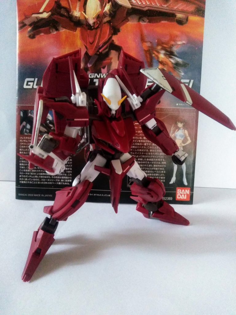 はい。末っ娘『ネーナ・トリニティちゃん』この子のヤンデレぶりが大好きです😍💕『GN ハンド ガン』『ツヴァイ』より出力低いそうです。