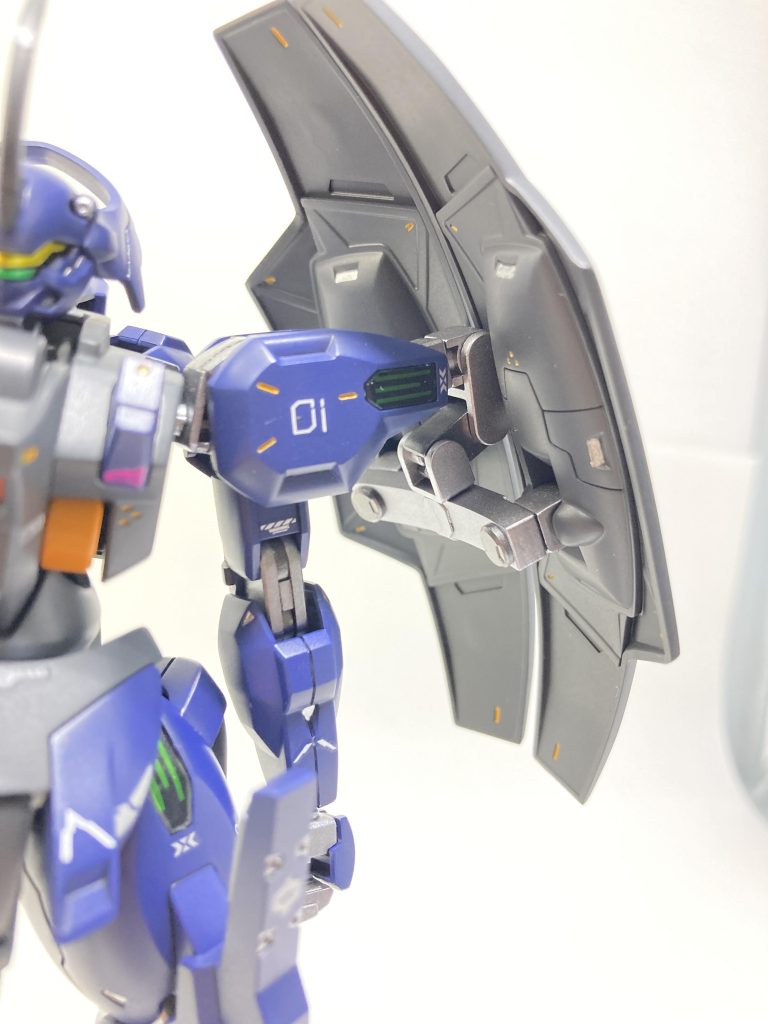 マウントは30MMのジョイントとプラ板でマウントフレームを作成してます。