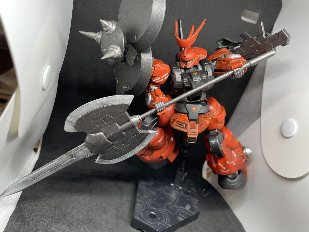 バトルアックスにはGNブレードをくっつけてます