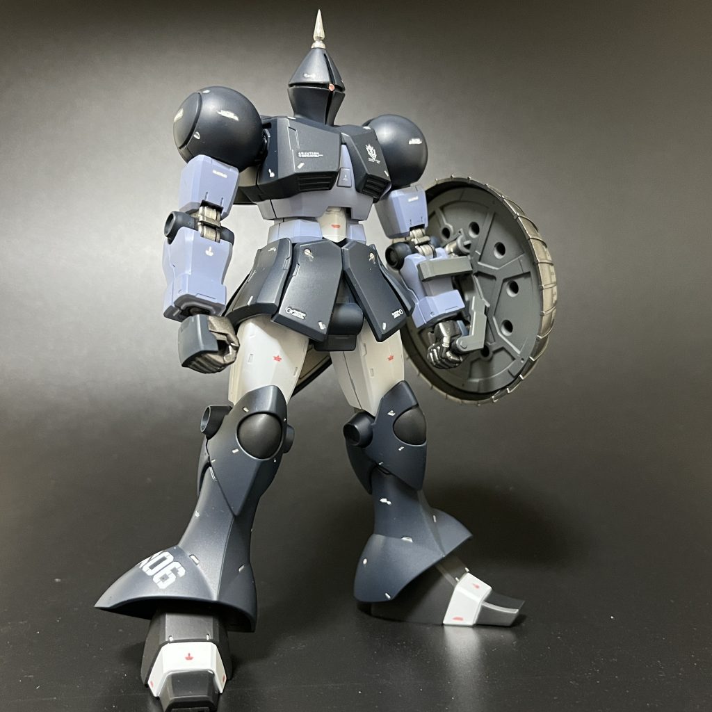 HGUC ギャン(黒い三連星カラー)–7枚目/制作者：のんびりマン