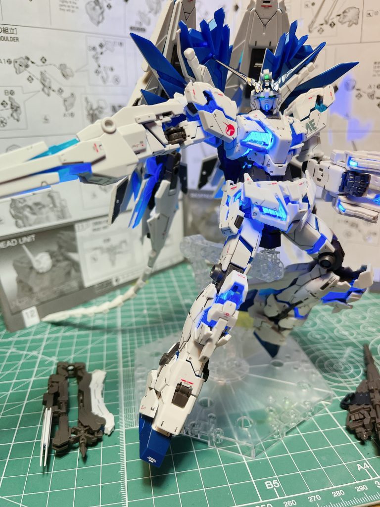 RG RX-0 ユニコーンガンダム ペルフェクティビリティ–4枚目/制作者:KOMACHI_