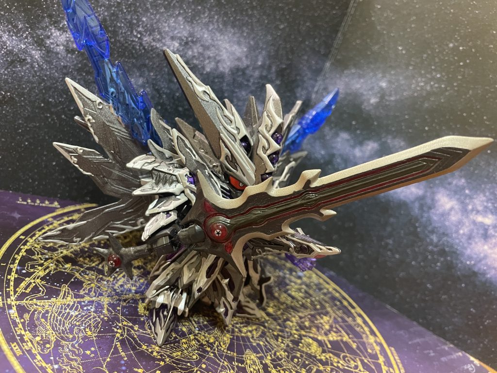 剣はアレのやつの握りを加工しています。