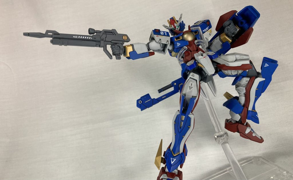 決めポーズ的な