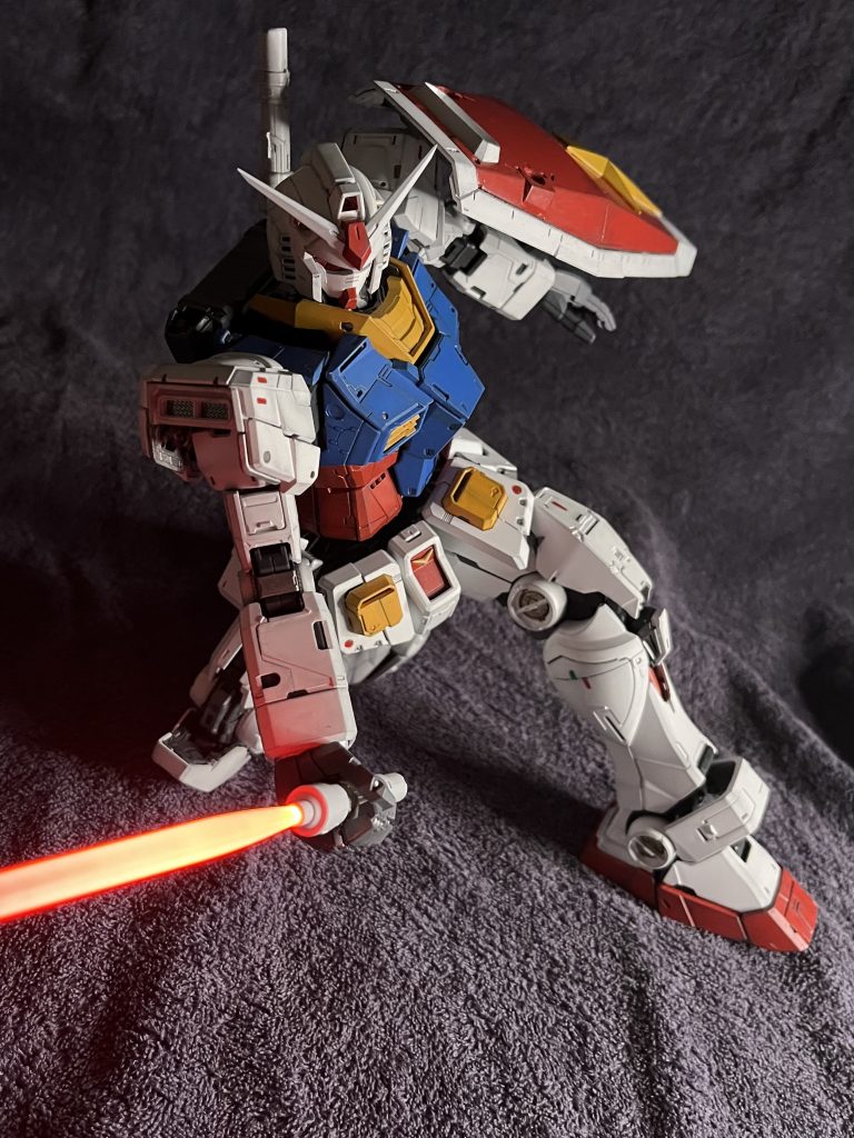 気が付けばビームサーベルの写真ばっかり撮ってました笑