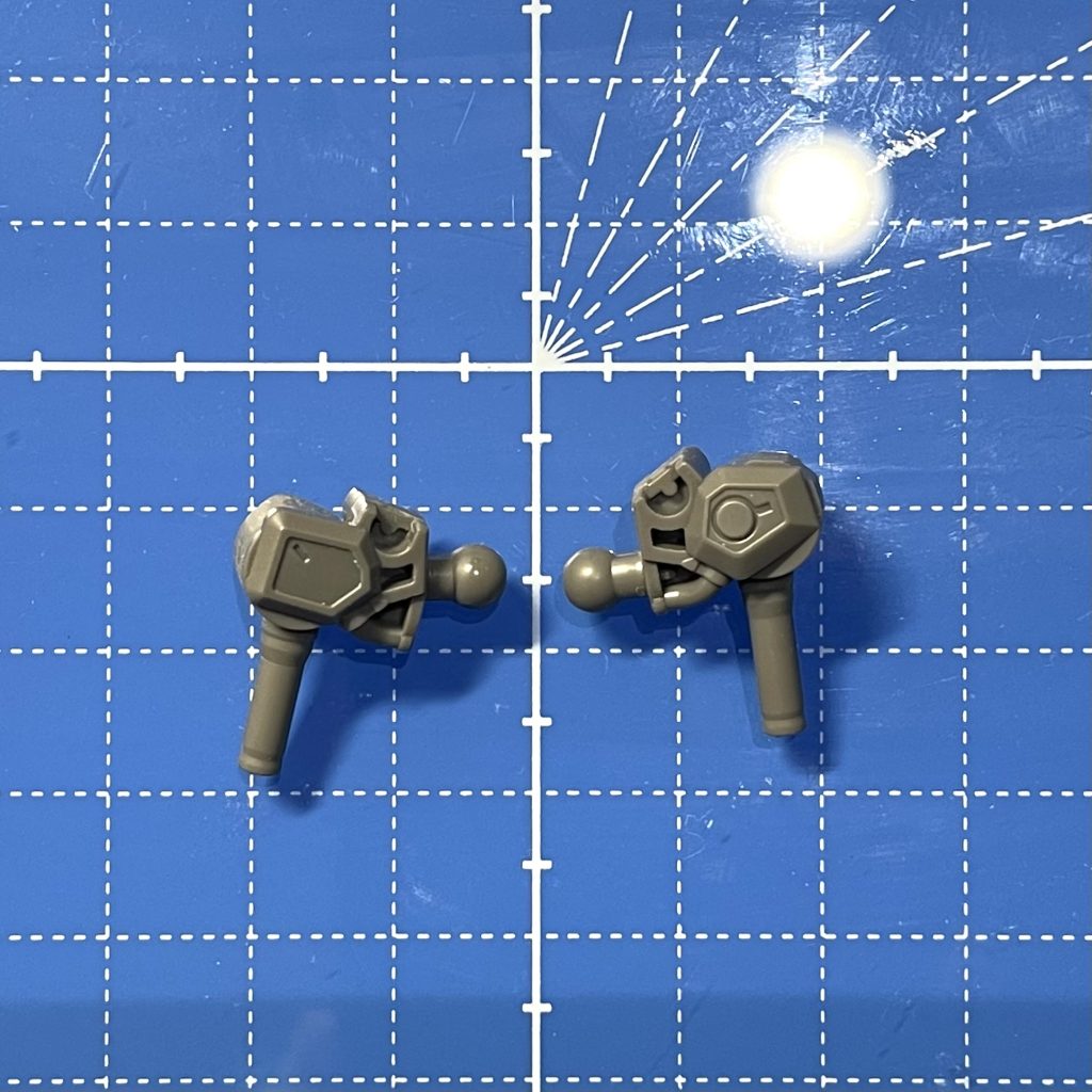 肩フレームは2mm程上がる効果を期待市エアリアルのものを流用してます。