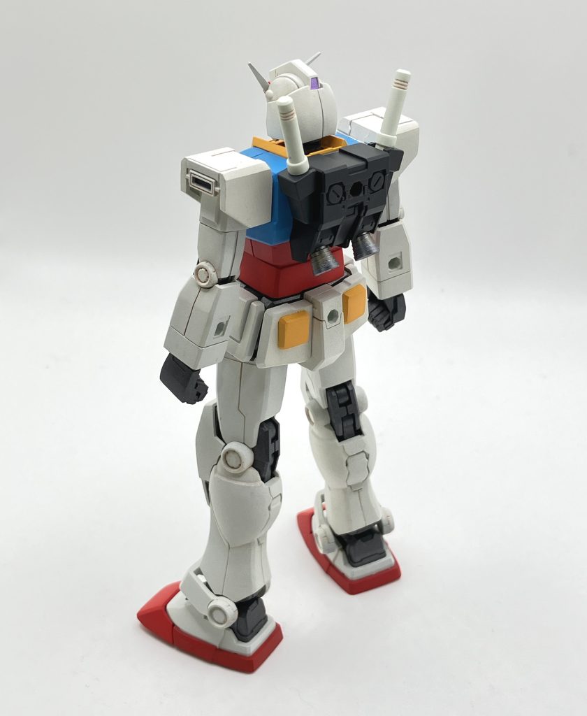 バックショット3mm穴が「いかにも1/144」感を醸し出すので、次があるならその辺の処理(30MMオプションパーツで埋める等)を考えたいところ。気になるのは自分だけなんですけどね;