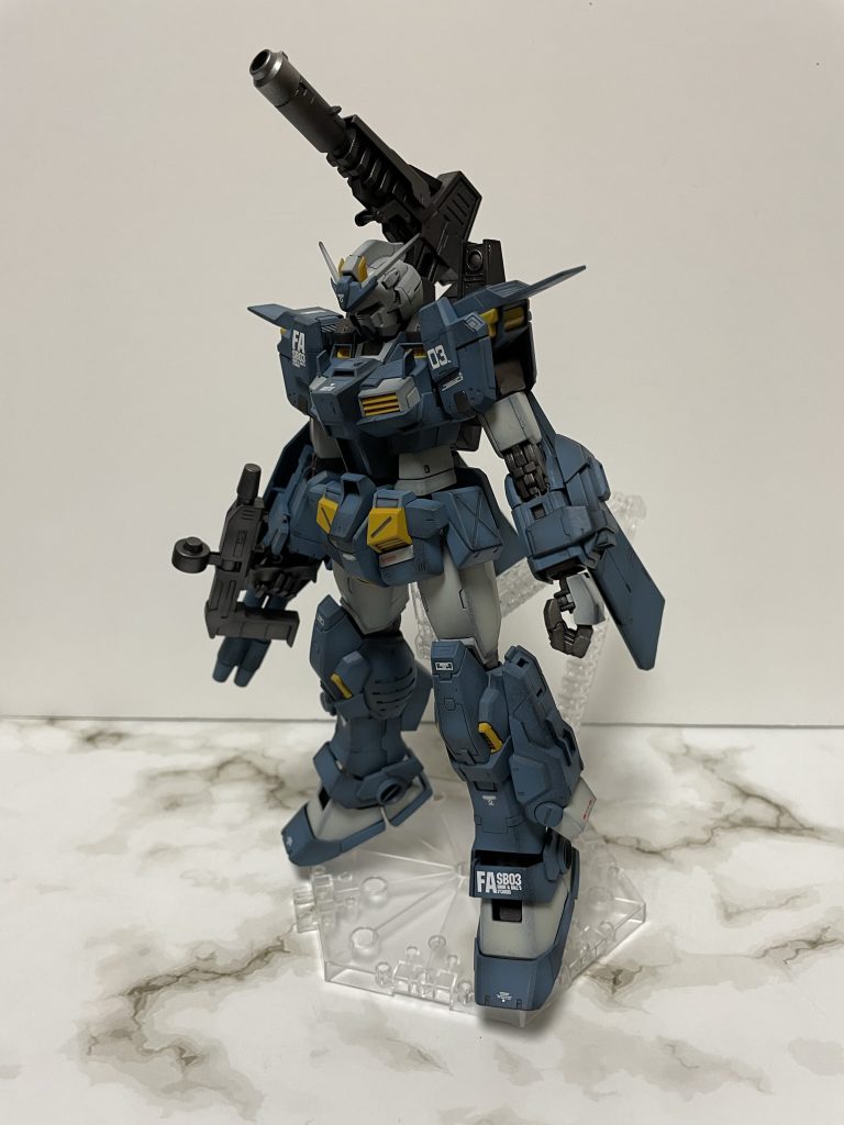 MG 1/100 RX-78TB-3[FA] GUNDAM STORMBRINGER F.A.（ガンダムストームブリンガー フェイタル・アッシュ）–4枚目/制作者：kiyo