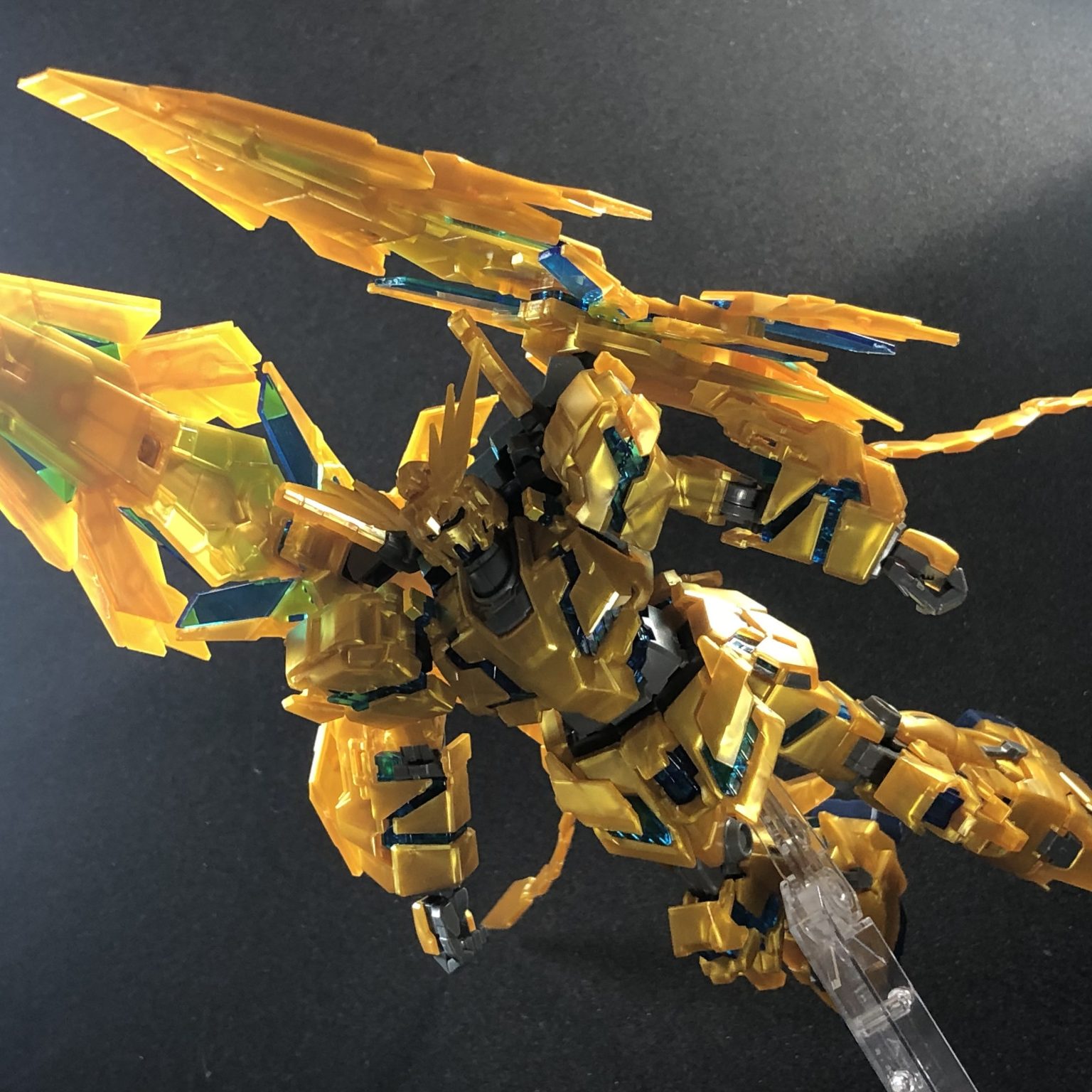 HGUC フェネクス デストロイモード ナラティブVer. 全塗装 完成品-