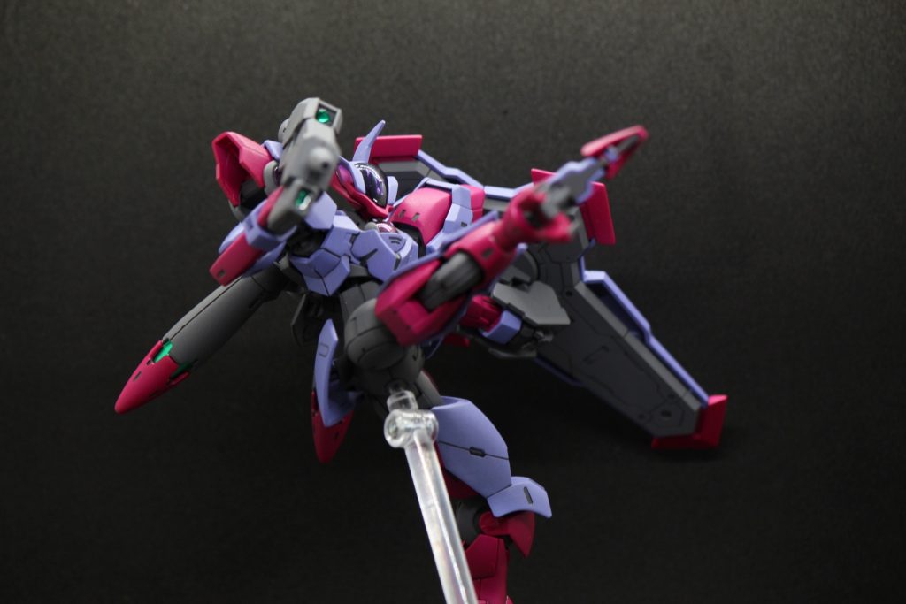 ライフルのセンサーは付属シール貼り付け後UVレジンを垂らしてクリアパーツ化しています