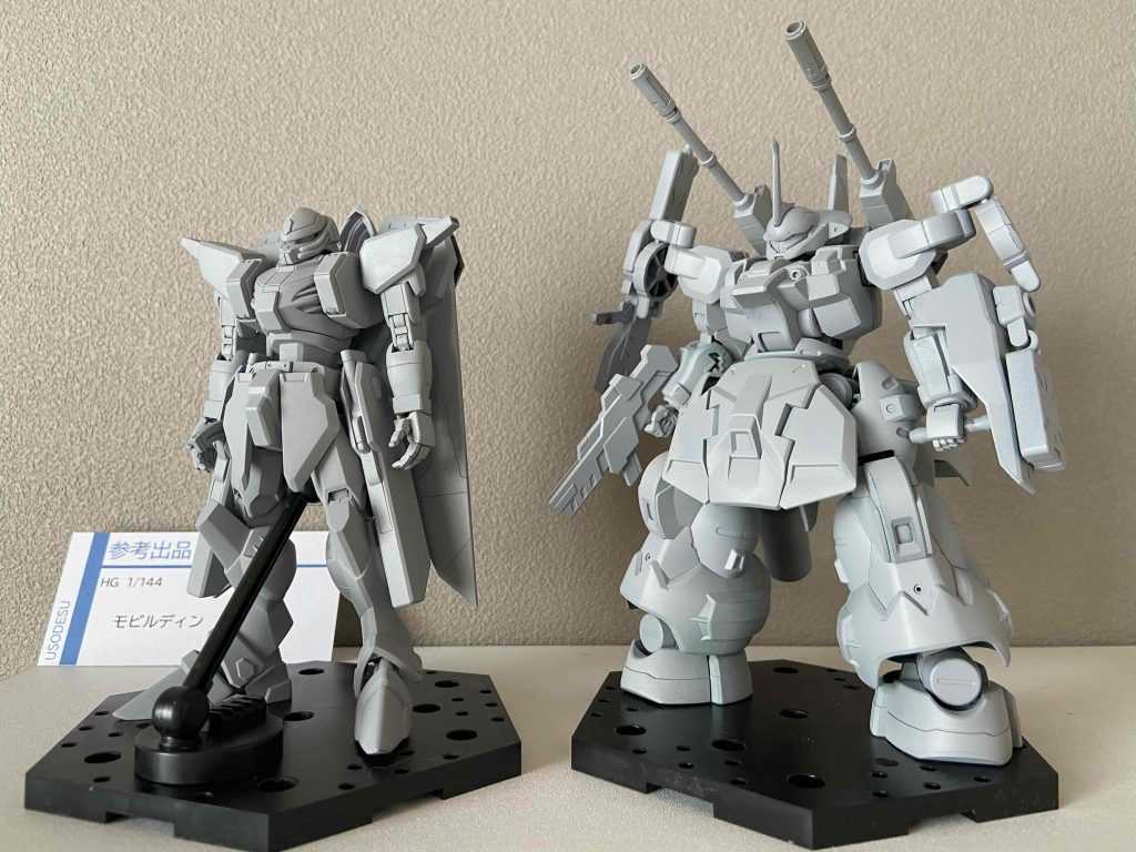 あまりにサクサク作ってたので、製作途中の写真がこれしかなかったです。やっぱ量産機はいいですね。