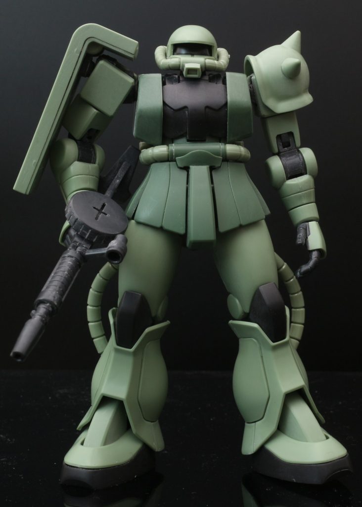 素組．これはこれで完成形のようにも思えます．極めてオーソドックスで組みやすい良キットです．