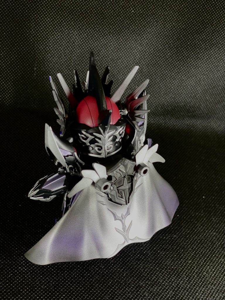 マント部分はグラデーションっぽく闇堕ち、厨二イメージしてみました