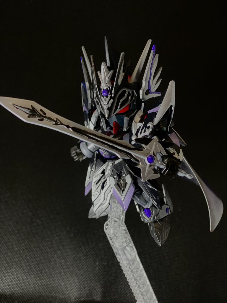 ストライクノワールイメージで黒メインで塗装しました