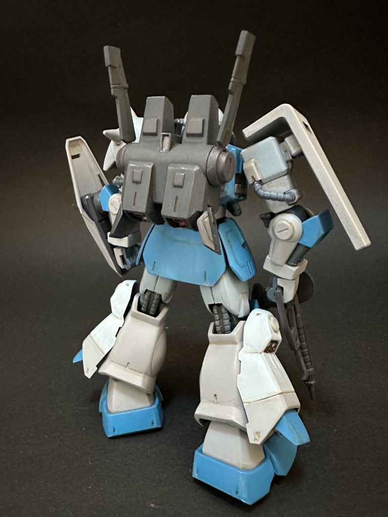 好きな形状ではあるのですが、リバイヴが待たれるMSのひとつですね。筆塗り・全塗装ガンプラ　２０２３　その１９