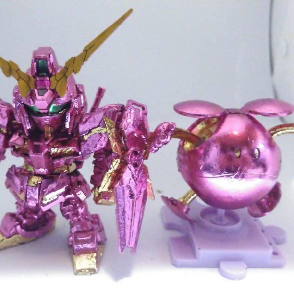 金箔を貼ってみた！