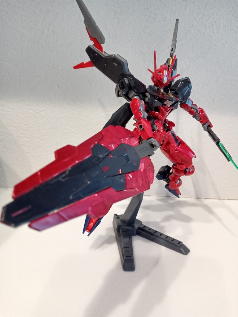 斬撃に重きをおいた機体になりましたね笑