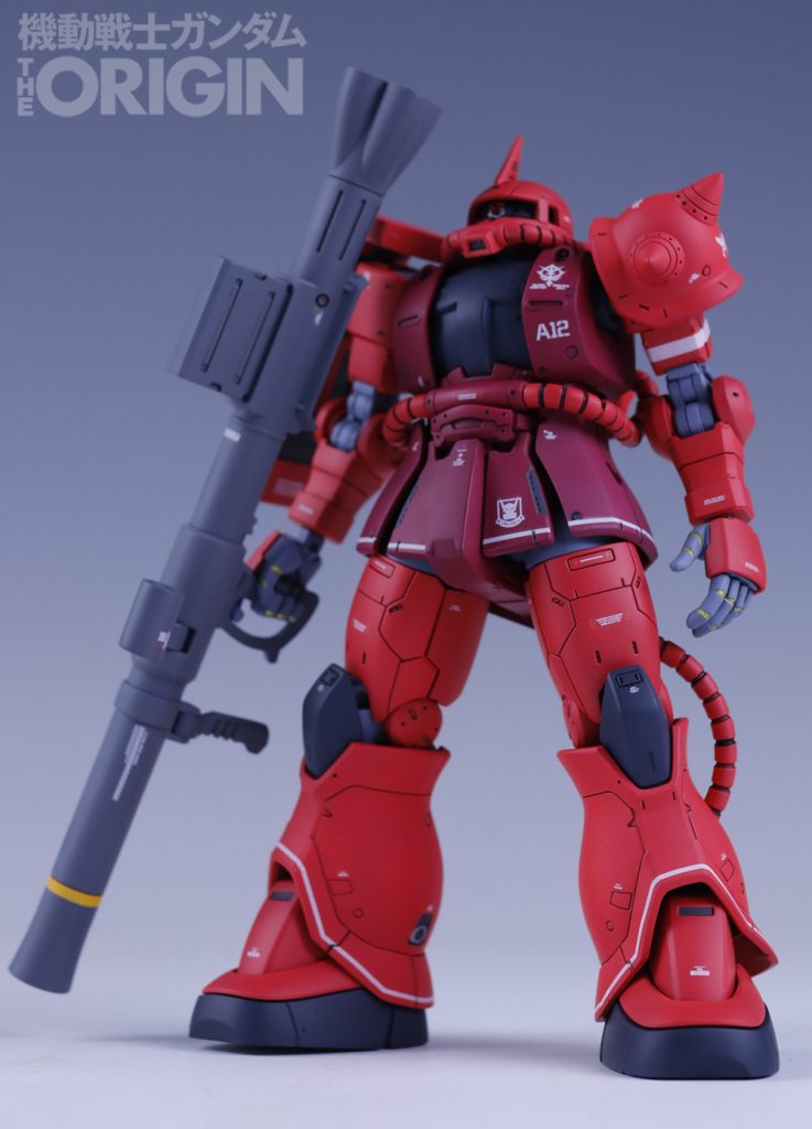 MS-06S シャア専用ザクII 赤い彗星Ver.–2枚目/制作者：@MGEVO_COM