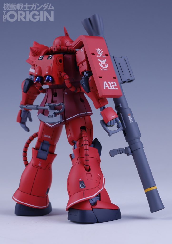 MS-06S シャア専用ザクII 赤い彗星Ver.–4枚目/制作者：@MGEVO_COM