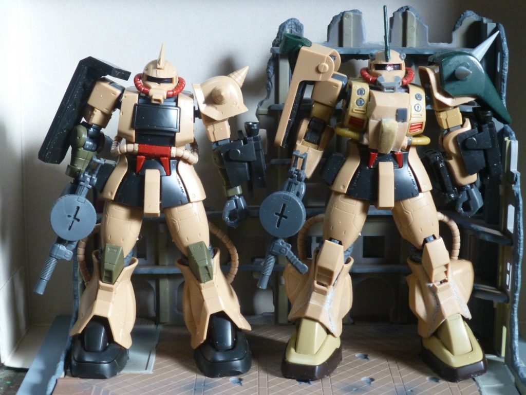 デザート・ザク–2枚目/制作者：horahukin