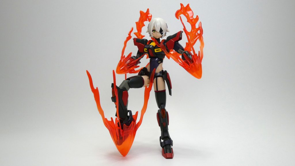 燃えるようなエフェクトがカッコいいねぇ！