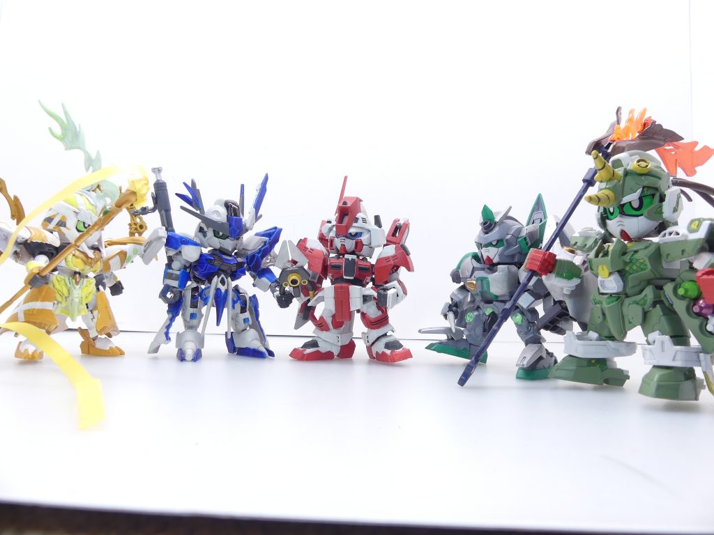 そして5人揃ったガンプラフォース。あと2人くらいをやることは果たして。