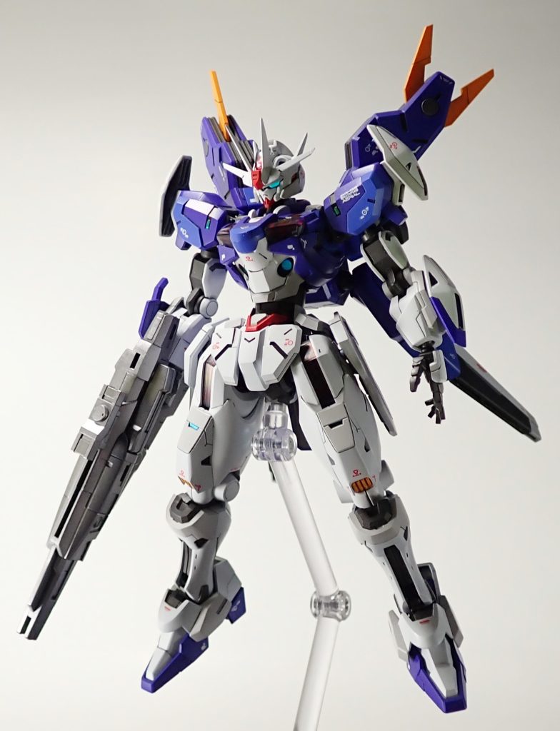カラーリング白:EXホワイト+EXシルバー青1:コバルトバイオレット青2:コバルトブルー+アイスコバルトブルー赤:ローズブライトレッド黄:ビビットオレンジフレーム部:グラファイトブラックライフル等:フレームメタリック