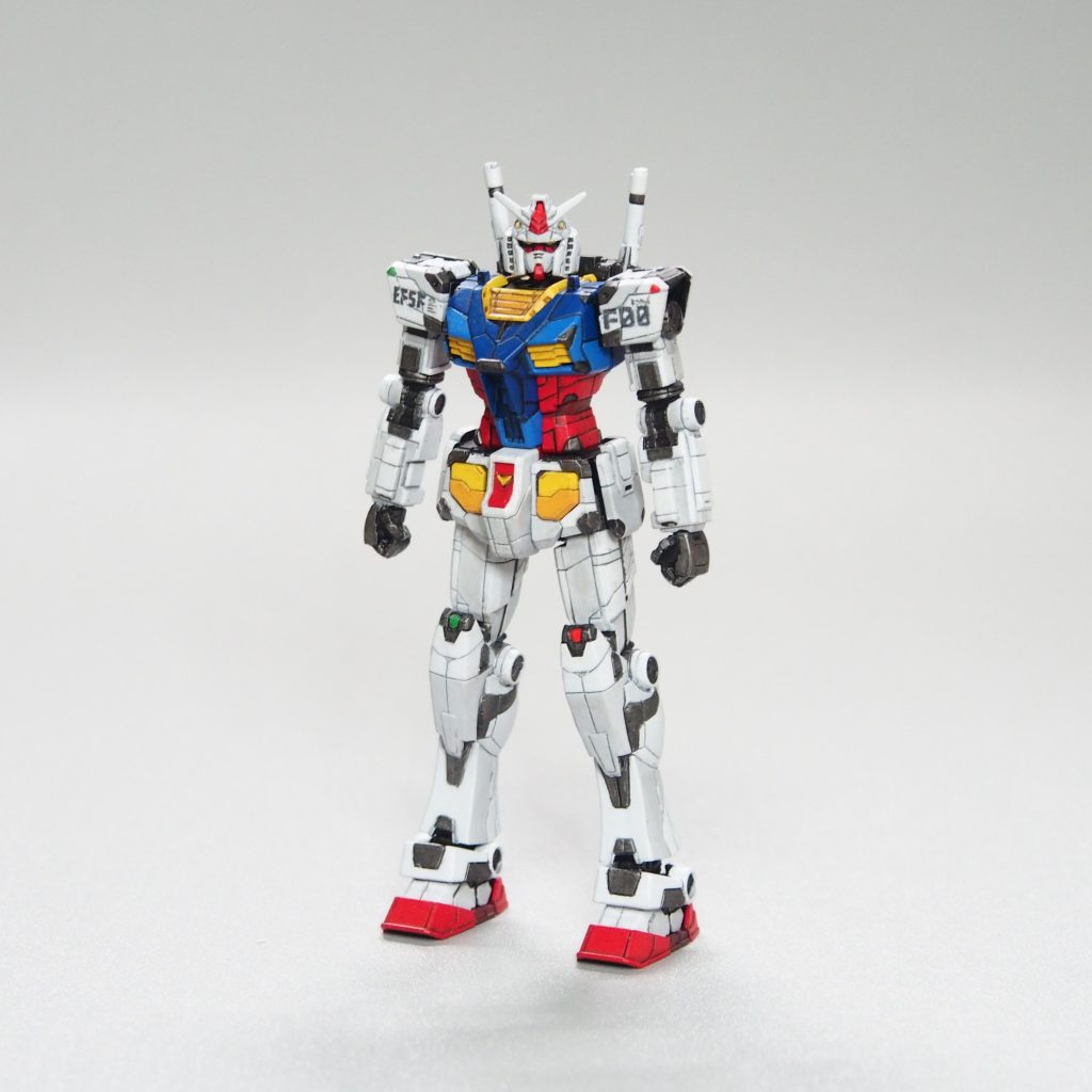 水性ホビーカラーで塗装しました。