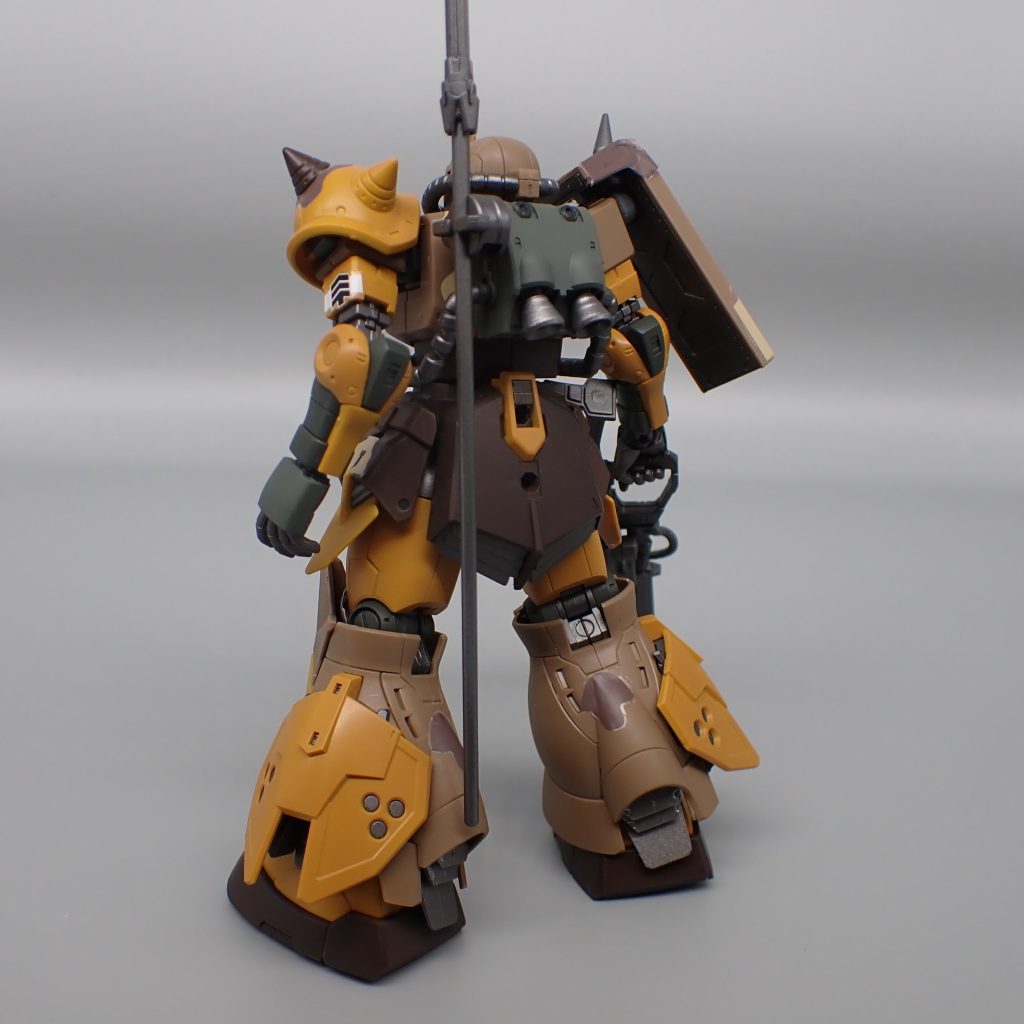 高機動型ザク地上機–3枚目/制作者：アンジェロのプラモデル工房