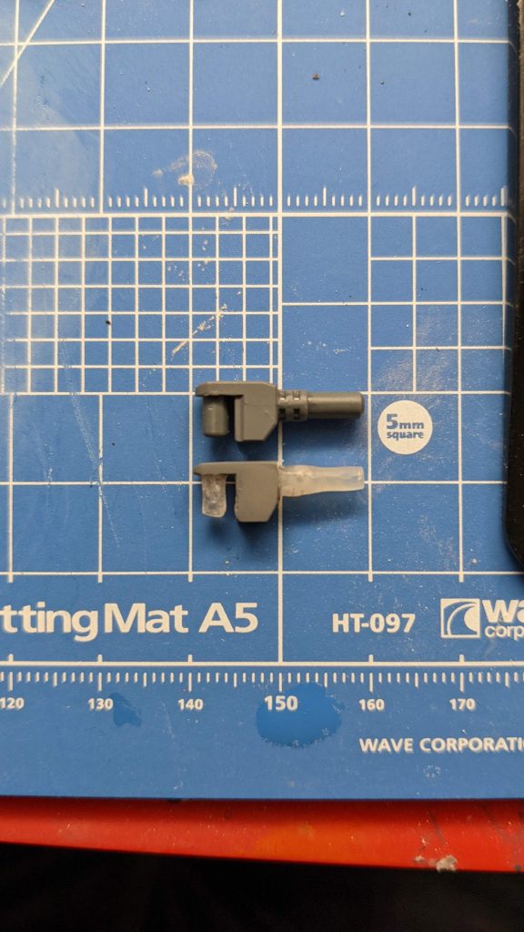 これが複製したパーツ。くっつければ誤魔化せるレベルの出来なのでOKです(多分)。