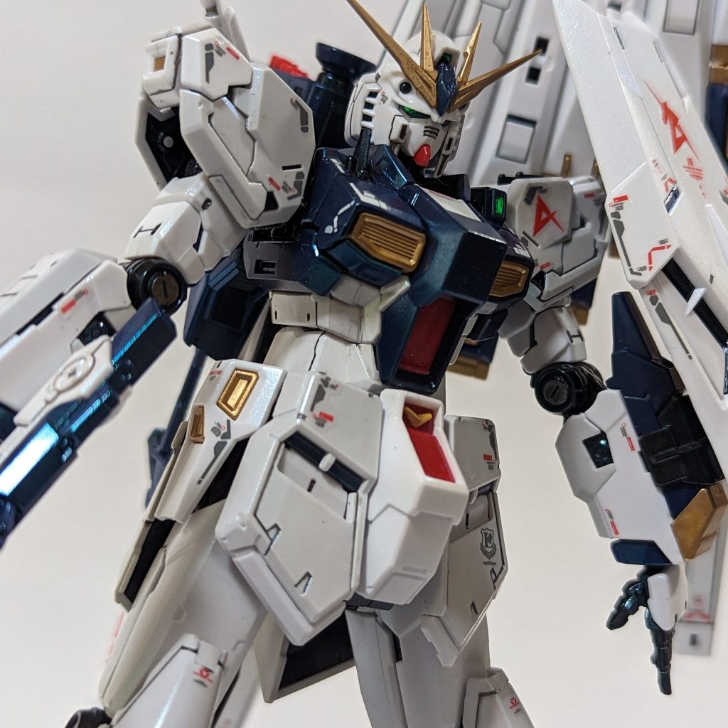 RG 3点セット 水転写デカール付き νガンダム サザビー Hi-ν