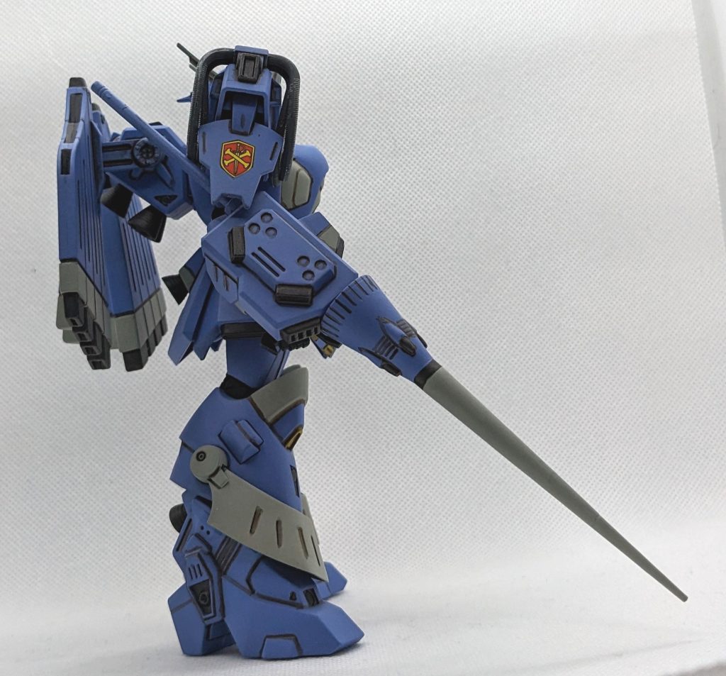 ショットランサー、シェルフノズルは今回は旧キットのままです。