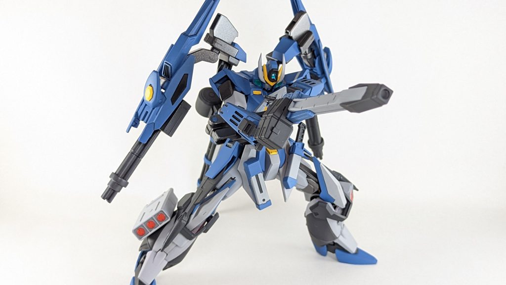 彼はライフルのバレルを瞬時に換装可能でして!こちらは特殊弾頭発射用バレルになります色々撃ち出せるバズーカ的なやつです