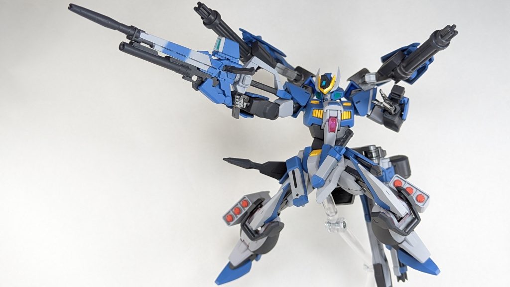 胸のクリアパーツをパープルに付け替えて覚醒状態フルバーストモード的なのもいけます イケイケです