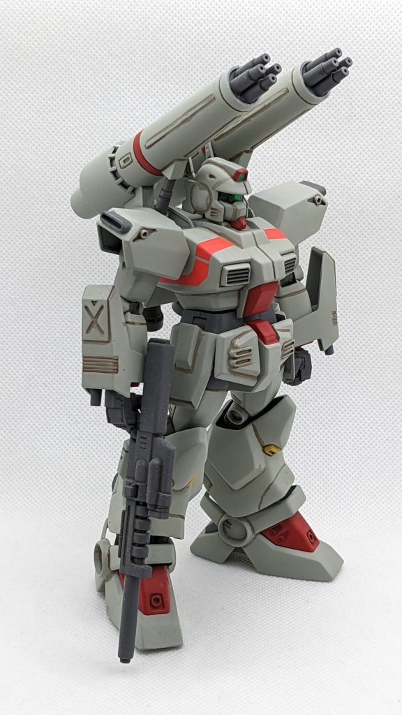 正直、Gキャノンだけはリニューアルキット化しなくても良いんじゃないか?と思える立ち姿。