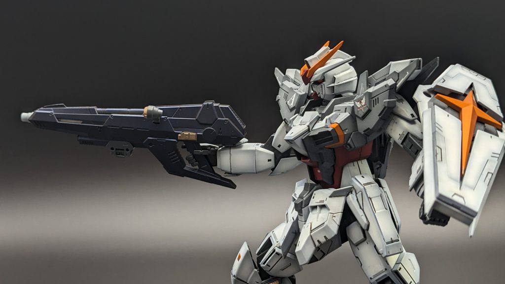 そも【ビルドダイバーズ】が改造ガンプラの話なのですが、元になったキットは【ガンダム インパルス】という SEED Destiny に登場するガンダムのようです…いやね種死は見てないので全然馴染みないガンダムなんですよ。なんですけど採用されてるカラーリングが渋め？アダルティ？なので個人的性癖に刺さったようです。