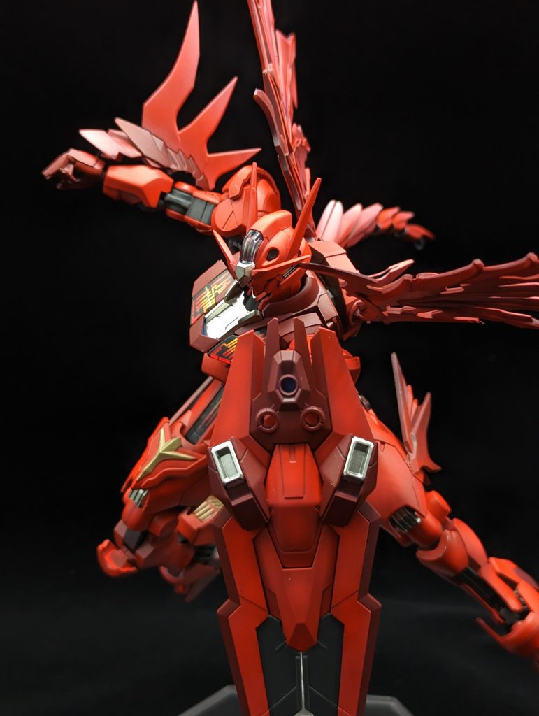 HG 1/144 ガンダムエアリアル  赤竜改修型–5枚目/制作者：Youtwo