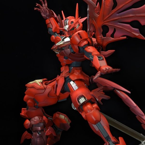 HG 1/144 ガンダムエアリアル  赤竜改修型