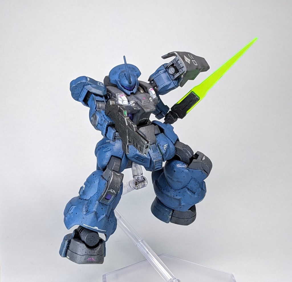 HGディランザ(一般機)スポンジ塗装–2枚目/制作者：しゃかもと