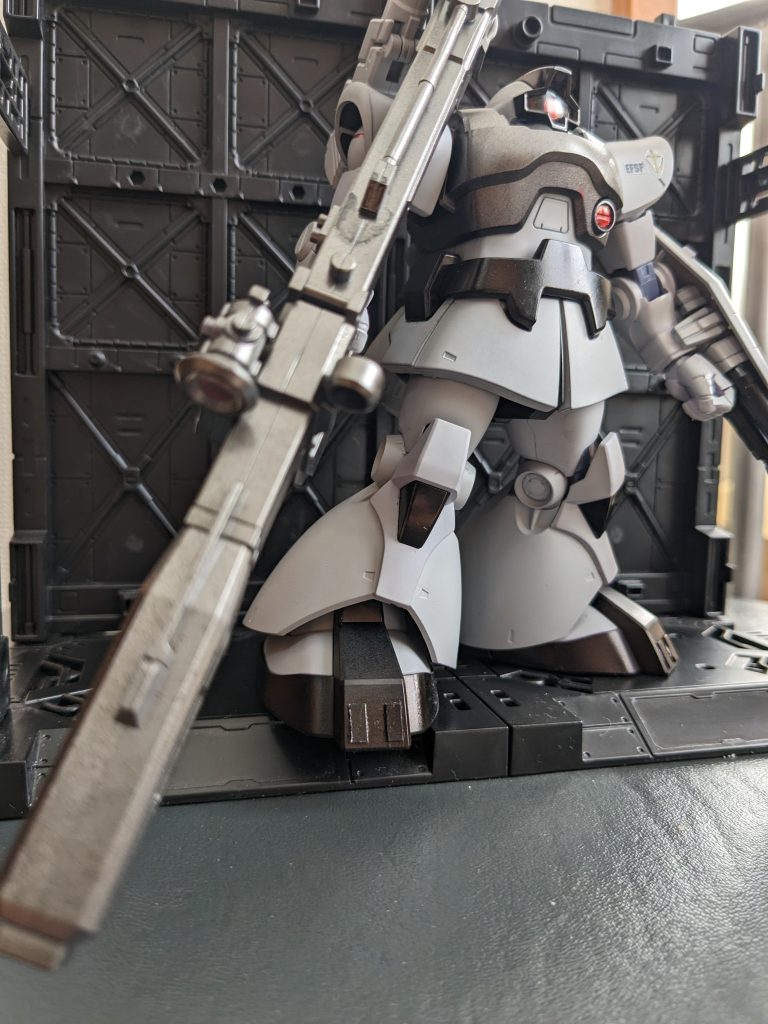 リック・ドム連邦軍鹵獲機–3枚目/制作者：まっちゃん