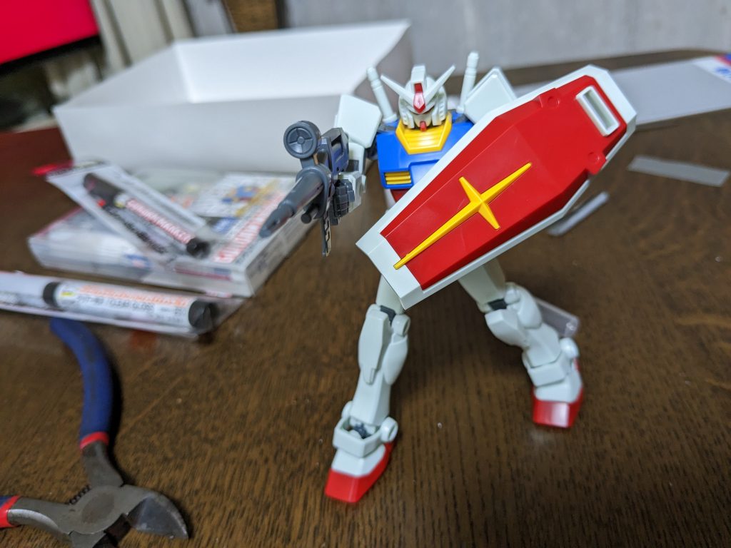 これはまず素組みをした写真この時点でかっこいいな