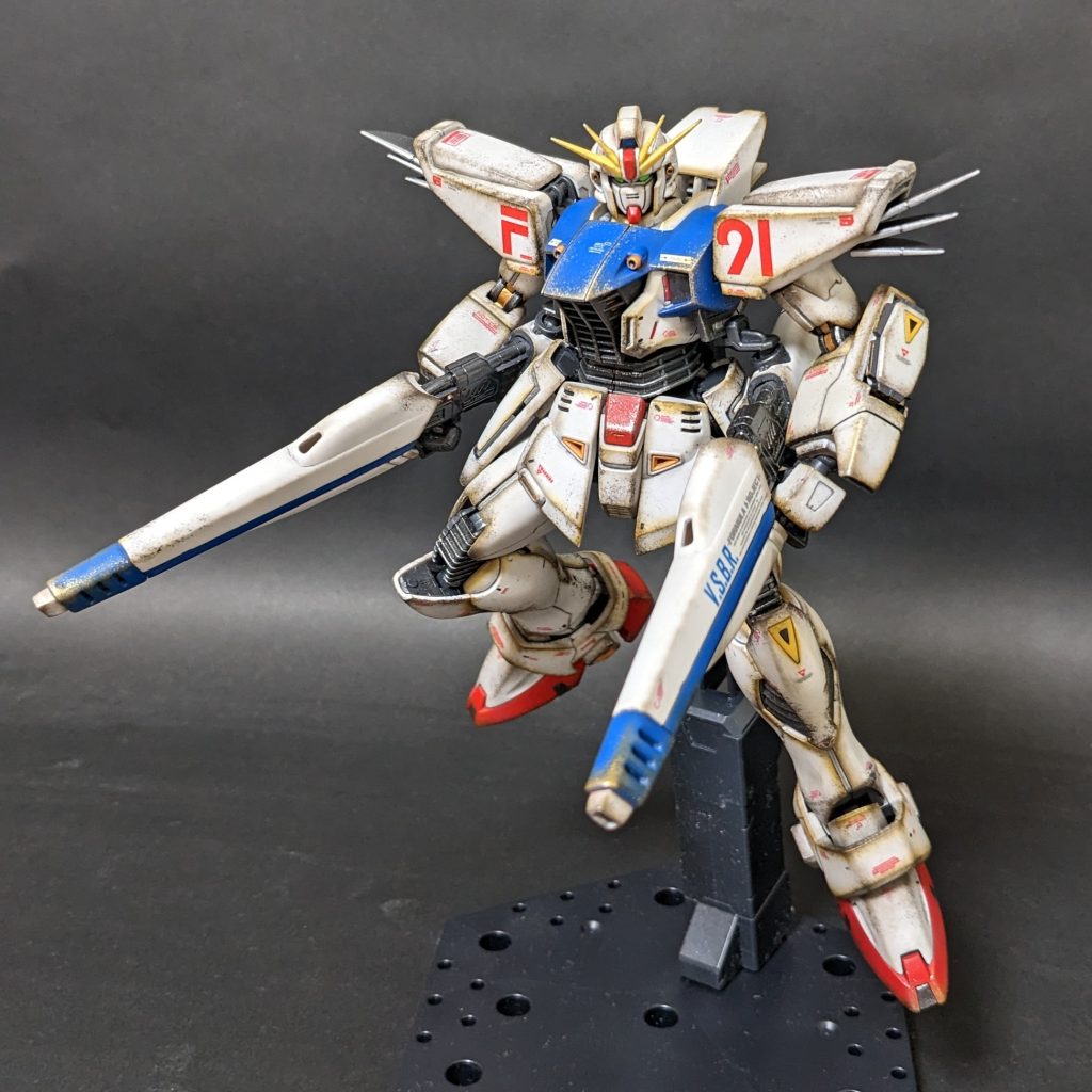 箱絵ショット　VSBRのグリップを握らせるのに一苦労