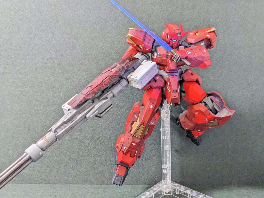 パーツをパージした状態です！！ルブリスウルとソーンの武器もミキシングしました！